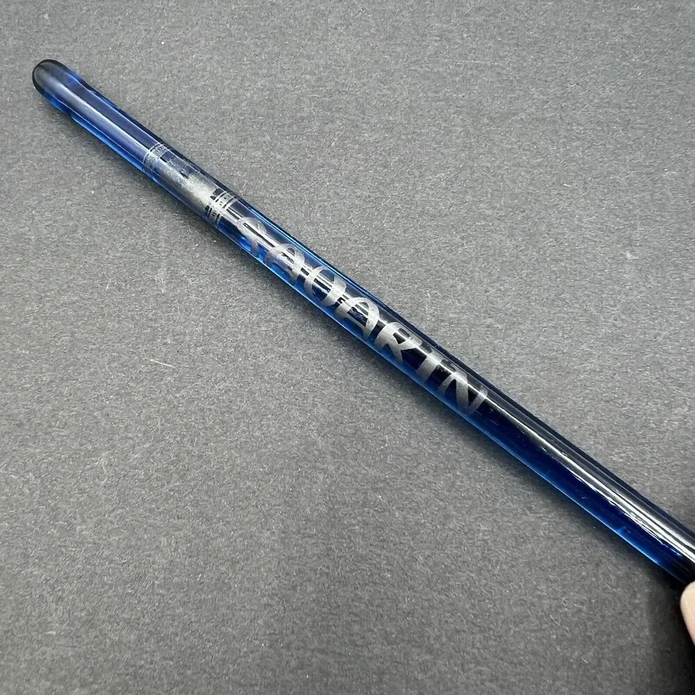 Vintage Cobalt Blue Glass Savarin Restaurant Swizzle Stick Toronto Stirrer